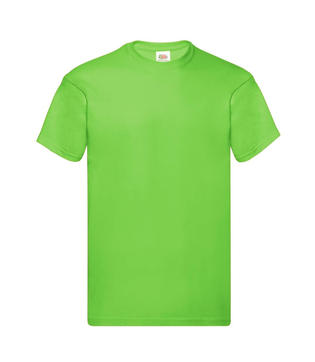 T-shirt Original Homme Vert Citron Fruit Of The Loom-1