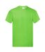 T-shirt Original Homme Vert Citron Fruit Of The Loom-1