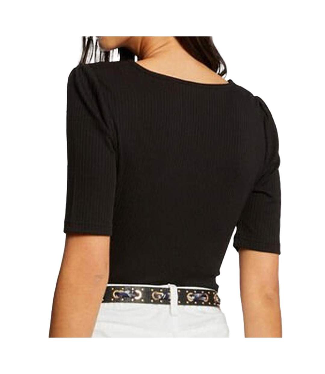 T-shirt noir femme morgan dabri - l-2