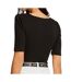 T-shirt noir femme morgan dabri - l-2