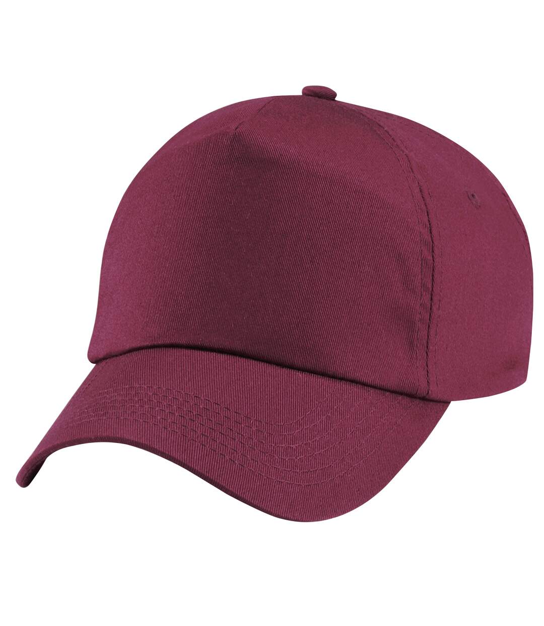 Beechfield Plain Unisex Junior Original 5 Panel Baseball Cap (Burgundy) - UTPC2109-3