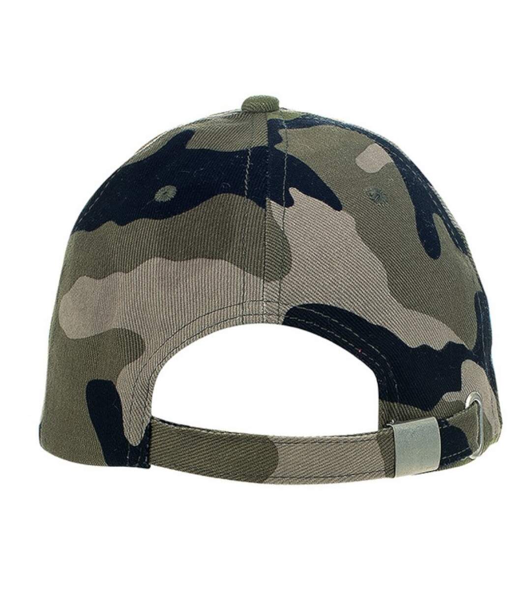 Casquette de baseball buffalo unisexe vert kaki/noir/beige SOLS