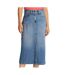 Jupe longue bleu femme tommy hilfiger claire - 25-1