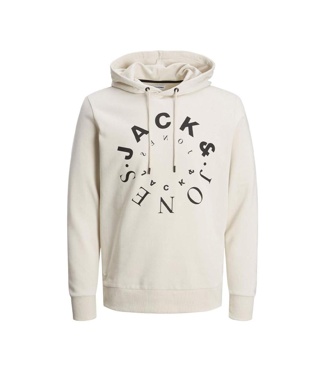 Sweat à Capuche Beige Homme Jack & Jones Warrior - XL-1