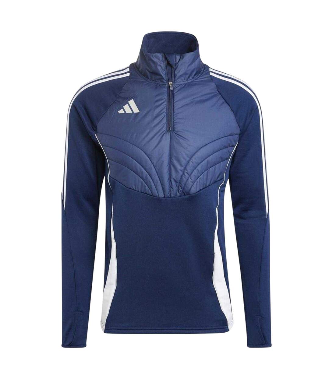 Haut Motif/style Logo Tiro Winterized Homme Bleu Marine Foncé Blanc Adidas-2