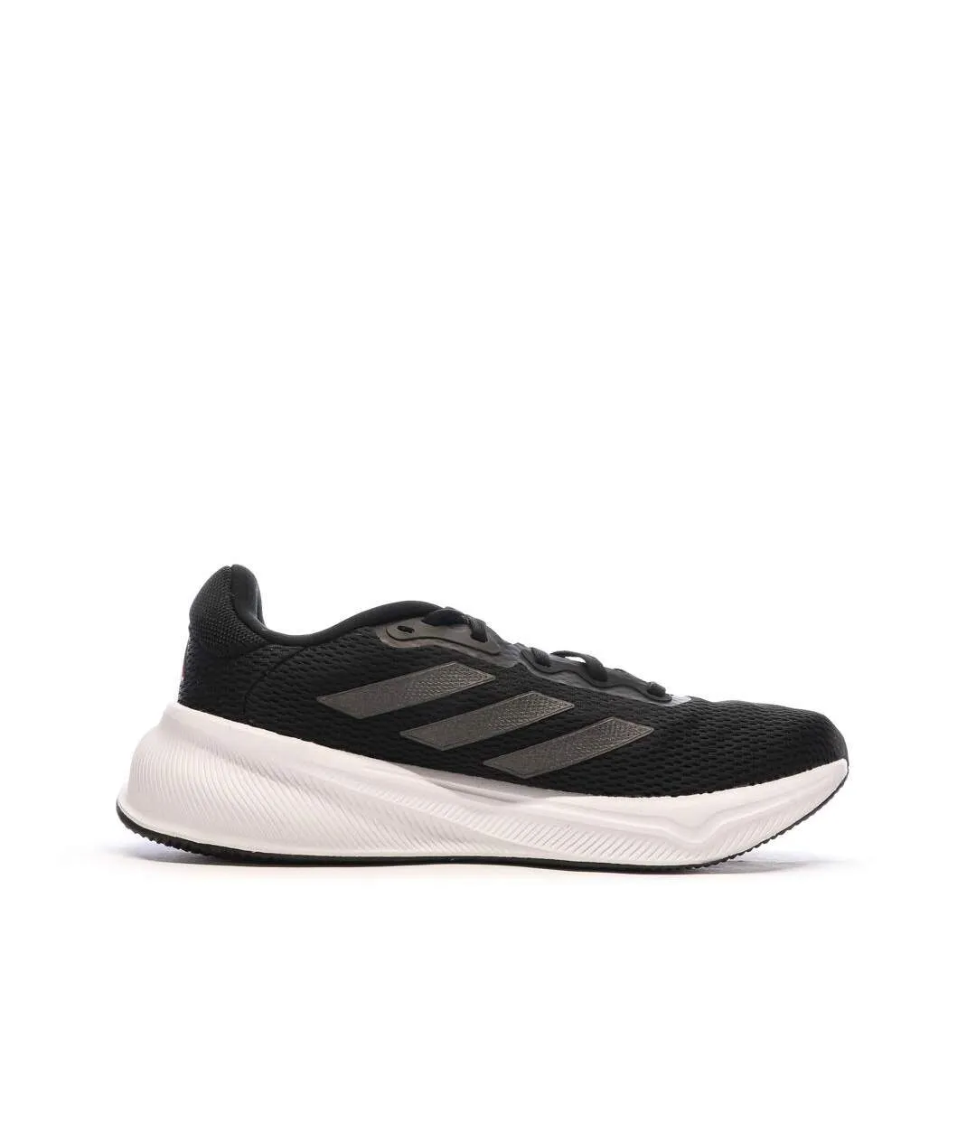 Chaussures de running noires homme adidas response17-2