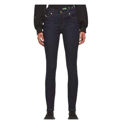 Jean Super Skinny Bleu foncé Femme Diesel D-roisin - W23-L32