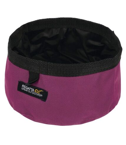 Regatta Pack Away Waterproof Dog Bowl (Azalea) (One Size) - UTRG4797