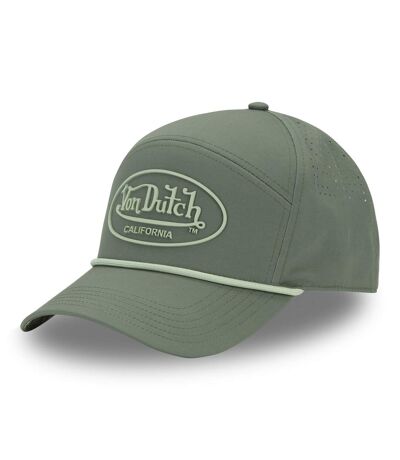 Casquette 6 panneaux filet mesh et patch rubber print Cordon Vondutch