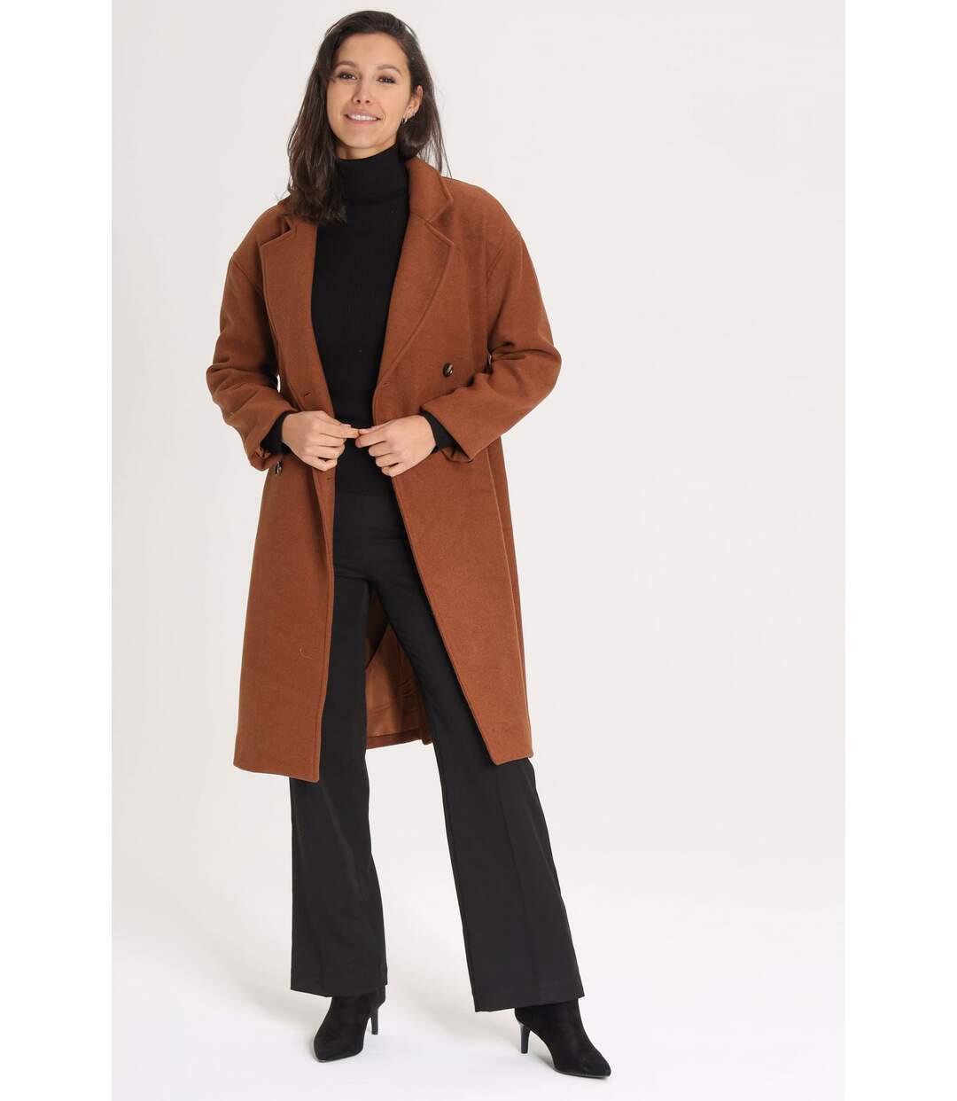 Manteau VANA Camel