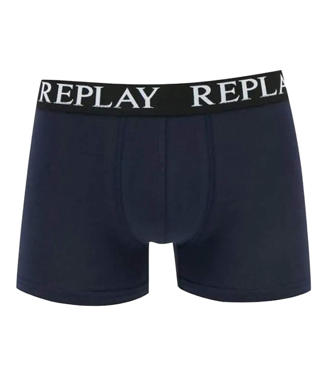 Boxers Homme Bleu Marine Replay-3