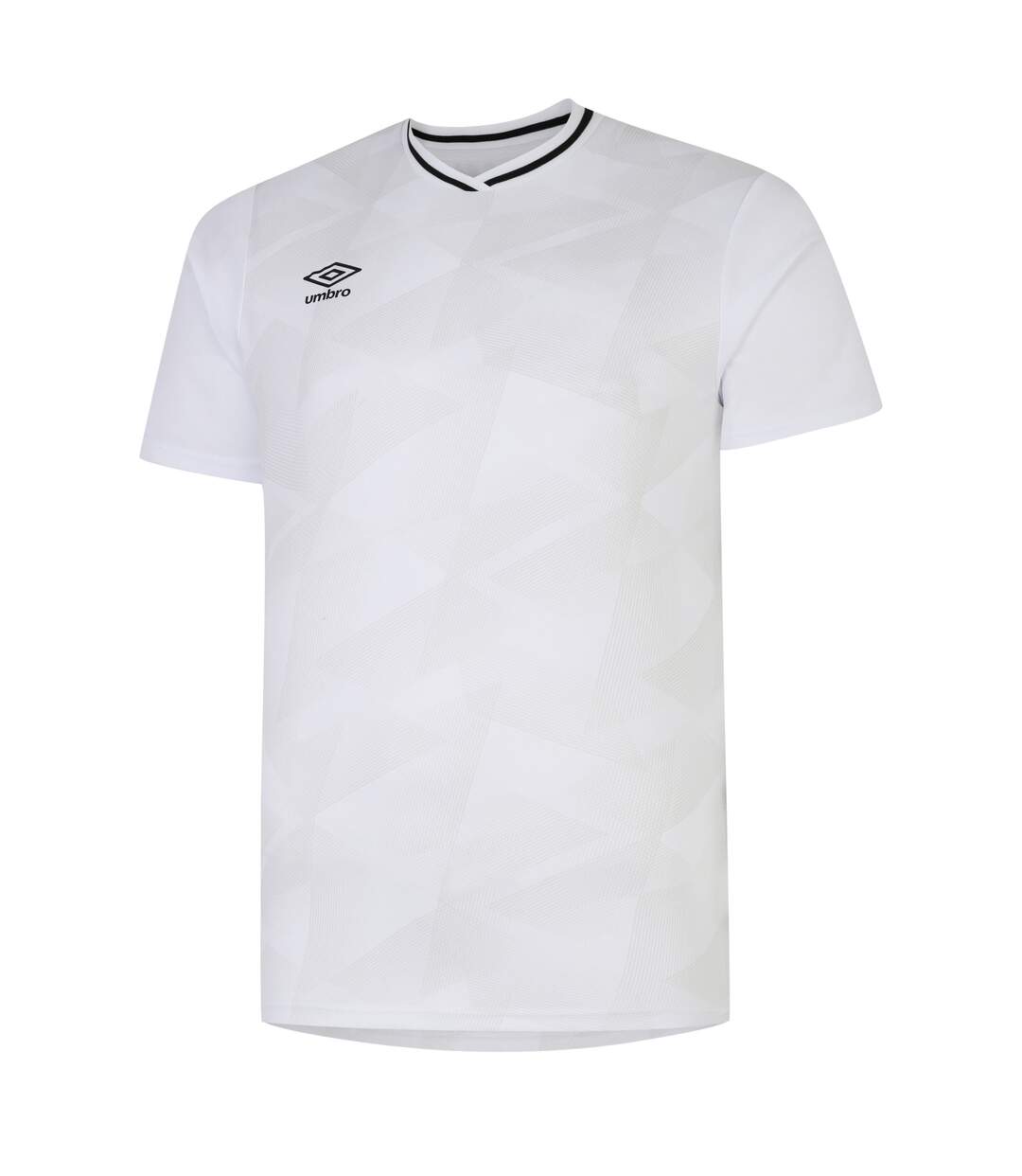 Mens triassic logo short-sleeved jersey white/nimbus cloud Umbro-1