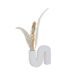 Soliflore en Céramique Olme 24cm Blanc-2