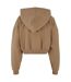 Sweat À Capuche Femme Beige Foncé Urban Classics-2