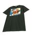 T-shirt Purple Album Cover Adulte Charbon Amplified-2