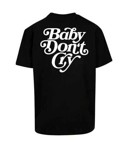 Mens Baby Dont Cry Oversized T-shirt Black Mister Tee