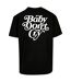 Mens Baby Dont Cry Oversized T-shirt Black Mister Tee-3