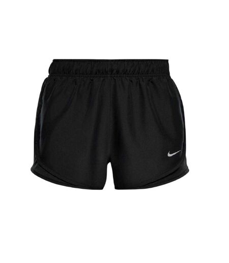 Womens/ladies Tempo Dri-fit Mid Rise Running Shorts Black Nike