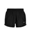 Womens/ladies Tempo Dri-fit Mid Rise Running Shorts Black Nike-2