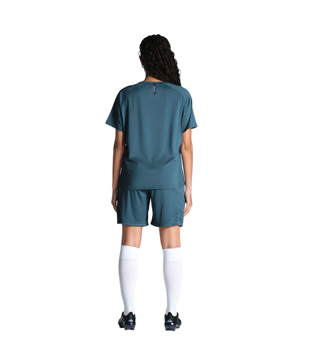 Womens/ladies Portiere Sports Shorts Teal Miss Kick-3