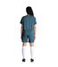 Womens/ladies Portiere Sports Shorts Teal Miss Kick-3