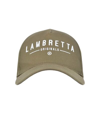 Casquette originals vert kaki Lambretta
