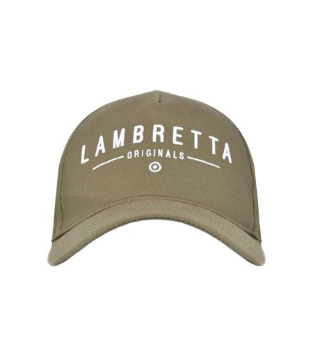 Casquette originals vert kaki Lambretta