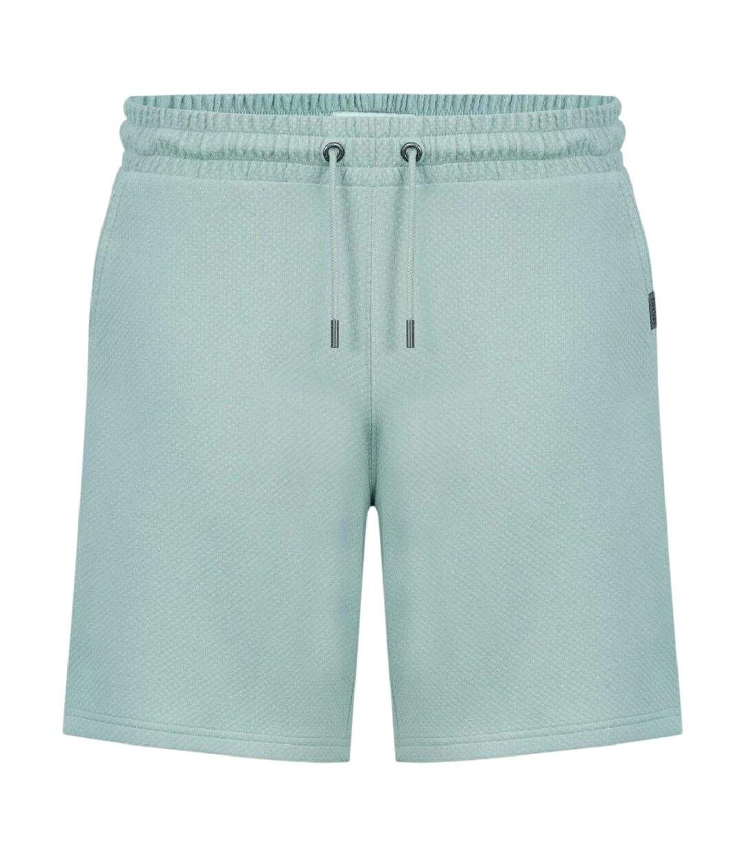 Mens Waffle Shorts Sage Firetrap-1