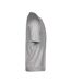 Mens Cool Dry Short Sleeve T-shirt Grey Melange Tee Jays-4
