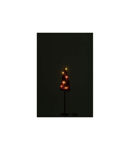 Statuette Déco à LED  Sapin 58cm Rouge
