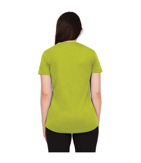 Casual Classics Womens/Ladies Original Tech T-Shirt (Lime) - UTAB630