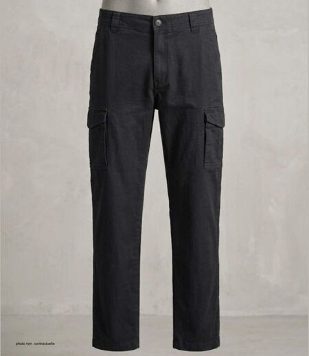 Challenger PANT2001C Pantalon cargo noir : le confort stretch utilitaire