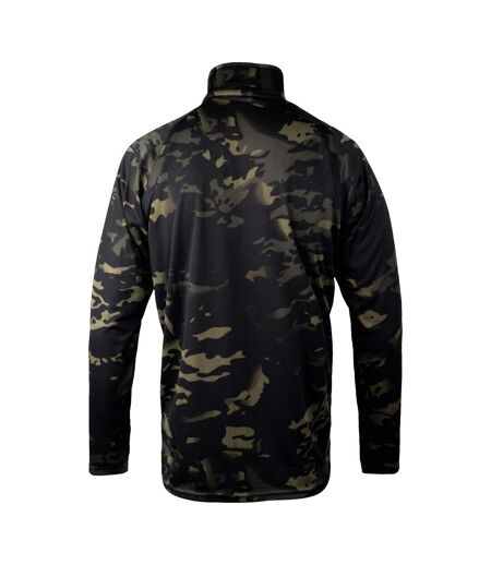 Haut De Sport Motif/style Camouflage Armour Homme Noir Speero