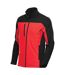 Mens Cascades Soft Shell Jacket Bright Red Black Stormtech-2