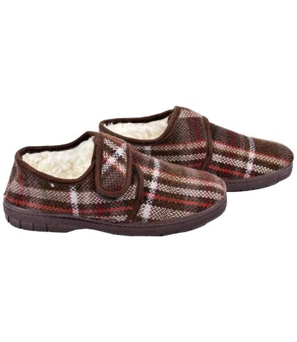 CHARENTAISE Homme Pantoufle PREMIUM 980PANO MARRON