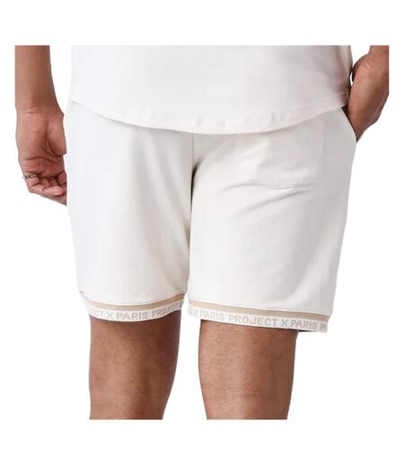 Short blanc/beige homme project x paris ww