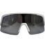 Unisex Adult Rectangular Sunglasses One Size White Black Pinnacle-2