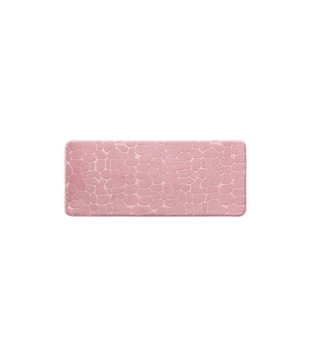 Tapis de Bain Ricochet 50x120cm Rose Poudré-1
