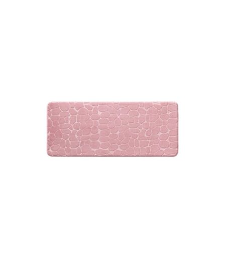 Tapis de Bain Ricochet 50x120cm Rose Poudré