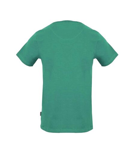 Mens London Bold Logo T-shirt Green Aquascutum