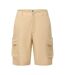 Short À Poches Décontracté Homme Beige Pretty Green-1