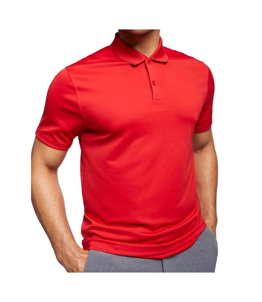 Polo Rouge Homme Nike Dri-fit Victory - L-1