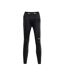 Womens/ladies Leonard Leggings Black Gold Everlast-1
