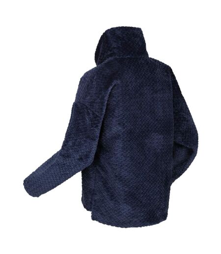 Regatta Womens/Ladies Bekkah Plaited Fluffy Sweater (Navy) - UTRG8184