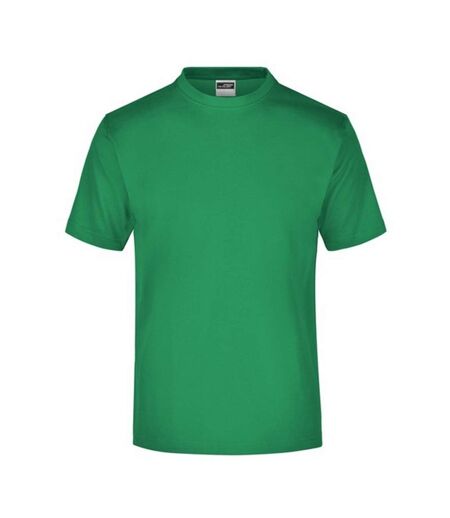 T-shirt Medium Adulte Vert Irlandais James And Nicholson