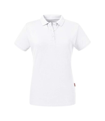 Polo femme blanc Russell