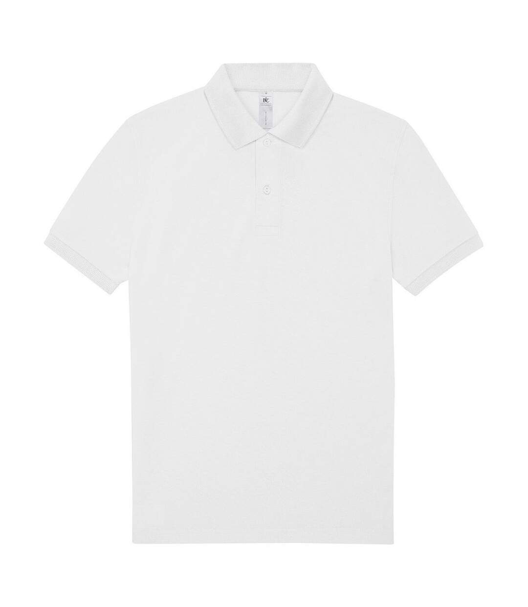 Polo manches courtes - Homme - PU424 - blanc