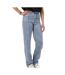 Jean Droit Bleu Femme Monday Premium Wide - M