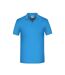 Polo Bio Workwear Homme Turquoise Pâle James And Nicholson-1