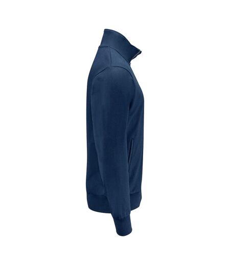Mens Plain Full Zip Sweatshirt Navy Projob